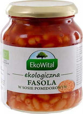 Haricots blancs à la sauce tomate BIO 360 g EKOWITAL
